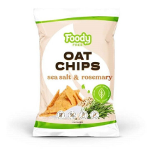 Foody Free gluténmentes zab chips tengeri sóval és rozmaringgal 50 g előétel és snack