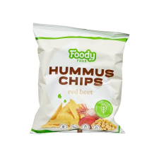 Foody Free hummus chips céklával 50 g reform élelmiszer