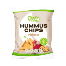 Foody free hummus chips céklával - 50g előétel és snack