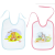 For Baby Kft. 55042501 BabyBruin műanyag előke 2 db