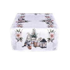 Forbyt karácsonyi terítő, Manó lámpással, CYH6060C 40 × 140 cm karácsonyi textilia