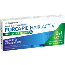Forcapil Hair Activ Hajhullás elleni tabletta 90 db vitamin és táplálékkiegészítő