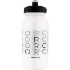 Force Enjoy 0,5 l, átlátszó-fekete kulacs, kulacstartó