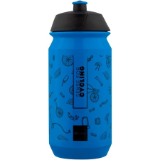 Force Play 0,5 l, kék-fekete kulacs, kulacstartó