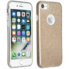 Forcell Apple iPhone 15 Pro Max, Szilikon tok, csillogó, Forcell Shining, arany