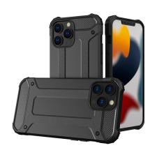 Forcell Armor hátlap tok, Apple iPhone 14 Pro Max, fekete tok és táska