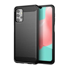 Forcell Carbon hátlap tok Samsung Galaxy A32 LTE, fekete tok és táska