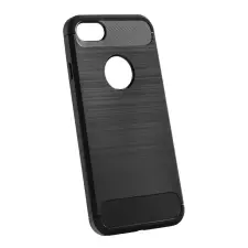 Forcell Carbon Samsung Galaxy A20e Szilikon Hátlapvédő Tok - Fekete tok és táska