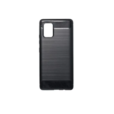 Forcell Carbon Samsung Galaxy A71 Szilikon Tok - Fekete tok és táska