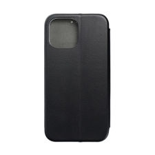 Forcell Elegance oldalra nyíló hátlap tok Apple iPhone 14 Plus, fekete tok és táska