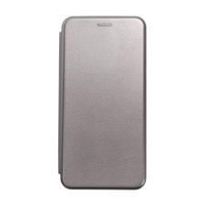 Forcell Elegance oldalra nyíló hátlap tok Samsung Galaxy S22 Plus, szürke tok és táska