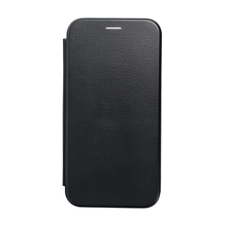 Forcell Elegance oldalra nyíló hátlap tok Samsung Galaxy S23 Plus, fekete tok és táska