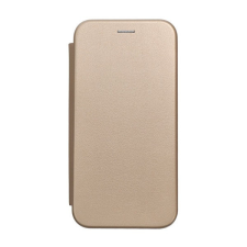 Forcell Elegance oldalra nyíló hátlap tok Xiaomi Redmi Note 13 4G, arany tok és táska