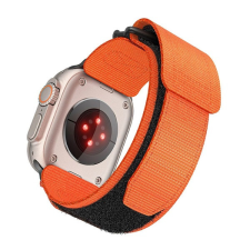 Forcell F-Design FA05 Apple Watch 38/40/41mm nylon szíj, narancssárga okosóra kellék