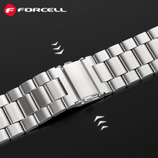 Forcell F-DESIGN FA10 szíj Apple Watch 38/40/41mm ezüst okosóra kellék