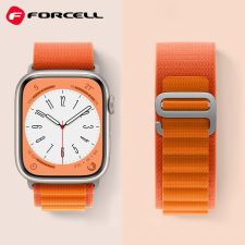 Forcell F-DESIGN FA13 szíj Apple Watch 38/40/41mm narancssárga színben okosóra kellék