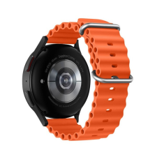 Forcell F-Design FS01 Samsung Galaxy Watch 20mm szíj, narancssárga okosóra kellék