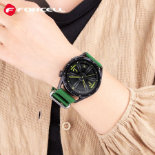 Forcell F-DESIGN FS01 szíj Samsung Watch 20mm zöld zöld zöld okosóra kellék