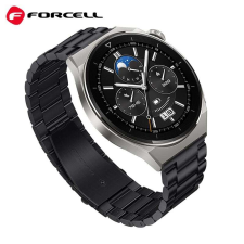 Forcell F-DESIGN FS06 szíj Samsung Watch 20mm fekete okosóra kellék