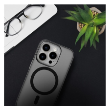 Forcell F-Protect iPhone 16 ütésálló MagSafe tok, átlátszó-fekete tok és táska