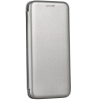 Forcell Huawei P Smart (2020), Oldalra nyíló tok, stand, Forcell Elegance, szürke