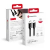 Forcell kabel Type-C kábel Type-C QC4.0 3A/20V PD60W C338 1,5m fekete