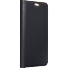Forcell Luna Flipes Arany For Samsung S22 Fekete Tok (5903396133961) tok és táska