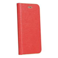 Forcell LUNA flipes ARANY Xiaomi redmi Note 10 5G piros tok és táska