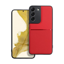 Forcell Noble hátlap tok, Samsung Galaxy S22, piros tok és táska