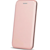 Forcell Oppo A17, Oldalra nyíló tok, stand, Forcell Elegance, vörösarany