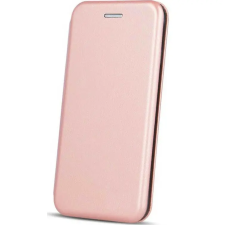 Forcell Oppo A17, Oldalra nyíló tok, stand, Forcell Elegance, vörösarany tok és táska