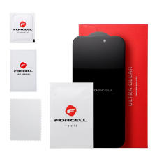 Forcell Privacy Glass betekintésvédett edzett üveg fekete szegéllyel iPhone 15 Pro mobiltelefon kellék