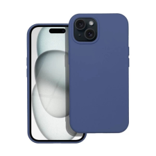 Forcell Silicone Apple iPhone 15 szilikon tok kék tok és táska