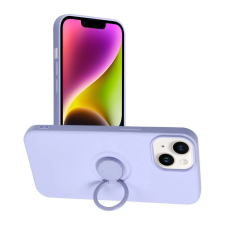 Forcell Silicone Ring tok IPHONE 14 PLUS lila tok és táska