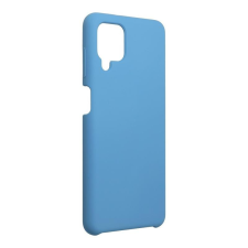Forcell Silicone Samsung A037 Galaxy A03s kék Szilikon tok velúr belsővel tok és táska