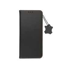Forcell Smart Pro bőr flip tok Samsung Galaxy S22 Ultra, fekete tok és táska