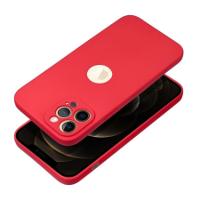 Forcell Soft Apple iPhone 15 szilikon tok, piros tok és táska