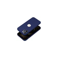 Forcell Soft iPhone 16 Plus szilikon tok, sötétkék tok és táska