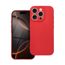 Forcell Soft iPhone 16 Pro szilikon tok, piros tok és táska