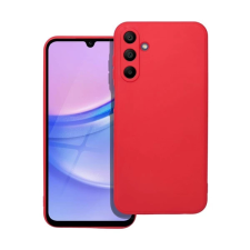 Forcell Soft szilikon hátlap tok Samsung Galaxy A15 5G piros tok és táska
