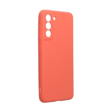 Forcell Szilikon Lite hátlap tok Samsung Galaxy S21 FE, rózsaszín tok és táska