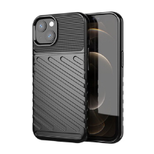 Forcell Thunder Apple iPhone 14 Plus Szilikon Tok - Fekete () tok és táska