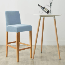 Forcheer Bárszék Huzat (bársonyos, égszínkék) lakástextília