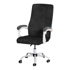 Forcheer Forgószék Huzat (S-es, bársonyos, 1 részes, fekete) lakástextília