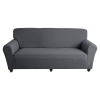 Forcheer Kanapé Huzat (enyhén vízlep., 2 személyes, sötétszürke)