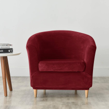 Forcheer Klub Fotel Huzat (bársonyos, bordó) lakástextília