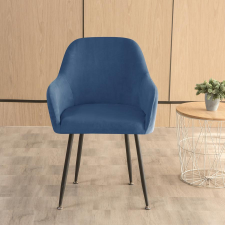 Forcheer Nagy Kagylószék Huzat (bársonyos, tengerészkék) lakástextília