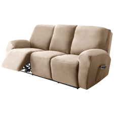 Forcheer Relax Fotel Huzat (bársonyos, 3 üléses, kapucsínó, rugalmas) lakástextília