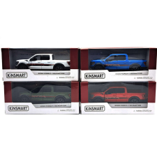  Ford F-150 Raptor 2022 Dobozban Fehér autópálya és játékautó
