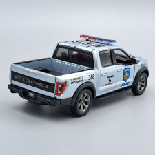  Ford F-150 Raptor 2022 Police ezüst makett